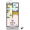 プラージュ横渚の間取り画像