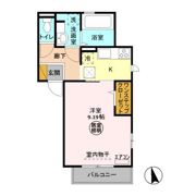 ラ・ボーテの間取り画像