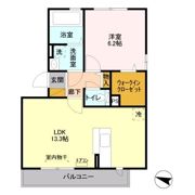 シャトーオリーブ（chateau olive）の間取り画像