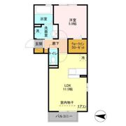 La Mer KANEDAの間取り画像