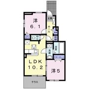 infinity Ⅱの間取り画像
