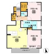 ラヴィーベル 東館の間取り画像