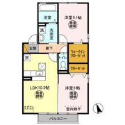 フロラシオン 西館の間取り画像