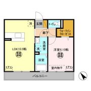 メゾンたいちの間取り画像