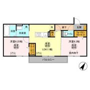 マーレ鴨川の間取り画像