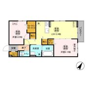 マーレ鴨川の間取り画像