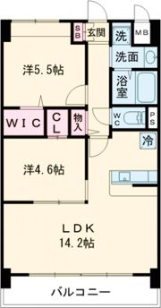 ルシエルの間取り画像