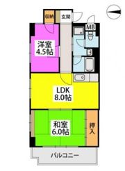サンライズ荒木駅前の間取り画像