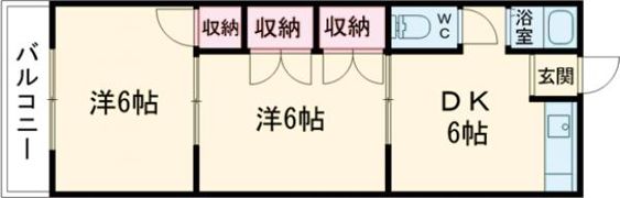 シティコーポ堤の間取り画像