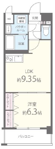 ムーンリバー久留米東町の間取り画像