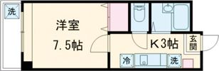 合川コーポの間取り画像