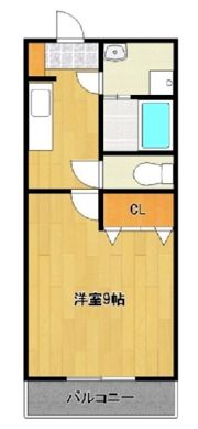 パークパレス筑後Iの間取り画像