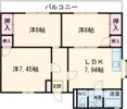 TRハイツの間取り画像