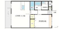 ドゥブラン上津の間取り画像