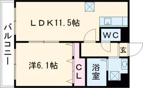 桜レジデンシャルの間取り画像