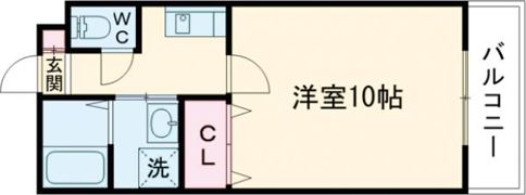 シュトラーゼ鳥栖の間取り画像