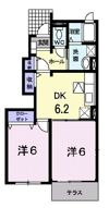 ラフレシール・ベルメゾンBの間取り画像