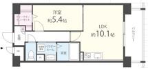 ラフレシーサ医大通りの間取り画像