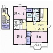 パルテール21 Bの間取り画像