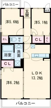ブラウレーヘンの間取り画像