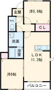 Benefit Ⅲの間取り画像