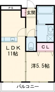 ブランドルフの間取り画像