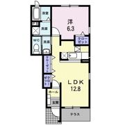 ピュアネス今泉Ⅱの間取り画像