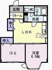 オアシス Ⅰの間取り画像