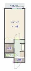 ハイラーク花畑駅前の間取り画像