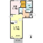 サンブリッジⅠ番館の間取り画像