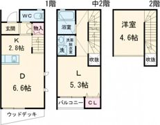 プレミアム宿町の間取り画像