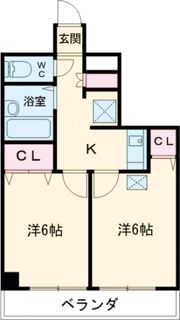 ルポ小郡駅前の間取り画像