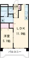 元町パークビルの間取り画像