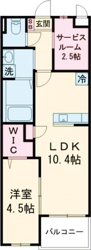 EMIREA鳥栖駅前の間取り画像