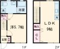 メゾン新鳥栖Cの間取り画像