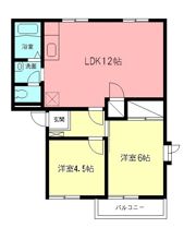 パストラルBの間取り画像