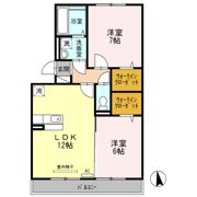 ヴァンクール C棟の間取り画像