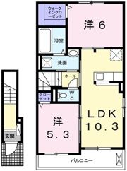 コンフォール堂本の間取り画像