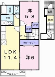 スクエア・センチュリーの間取り画像