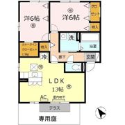エヴァーコート段町 B棟の間取り画像
