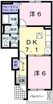ジュピター＆Mの間取り画像