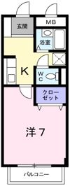 ウインズ長池の間取り画像