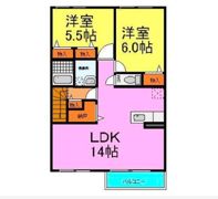 FOREST CAPE たつのの間取り画像