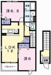 ベル アンジュⅠの間取り画像