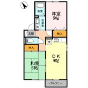 グランドール倉永の間取り画像