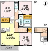 D-room天領の間取り画像