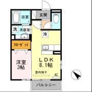 クレイスの間取り画像