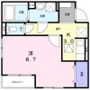 プラシード湘南台の間取り画像