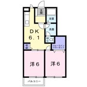 プロスペリティ Dの間取り画像