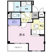 グランツ築地の間取り画像